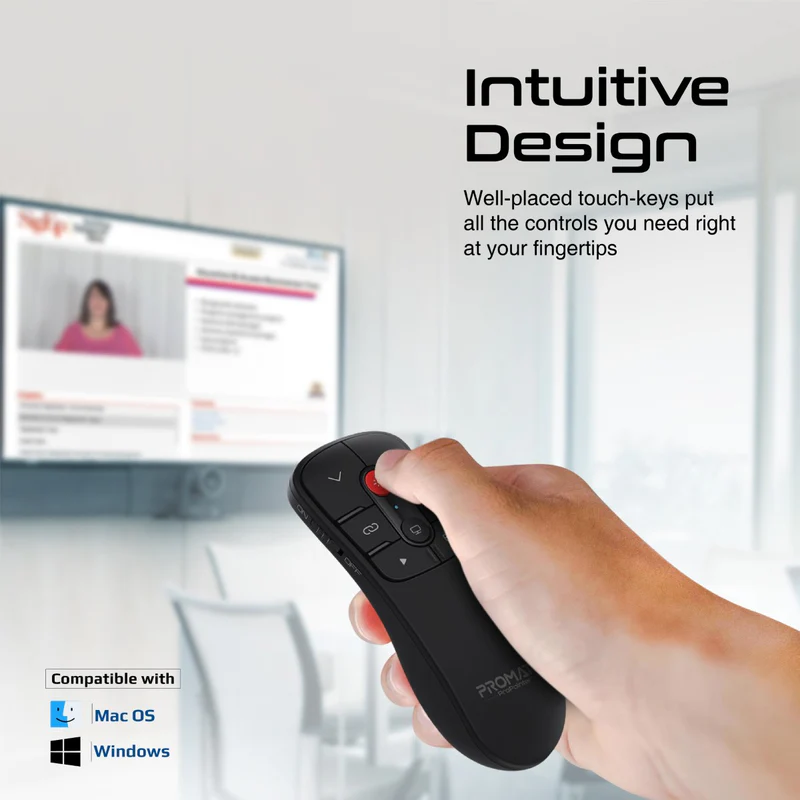 Promate PROPOINTER Universal Intuitive Wireless Presenter