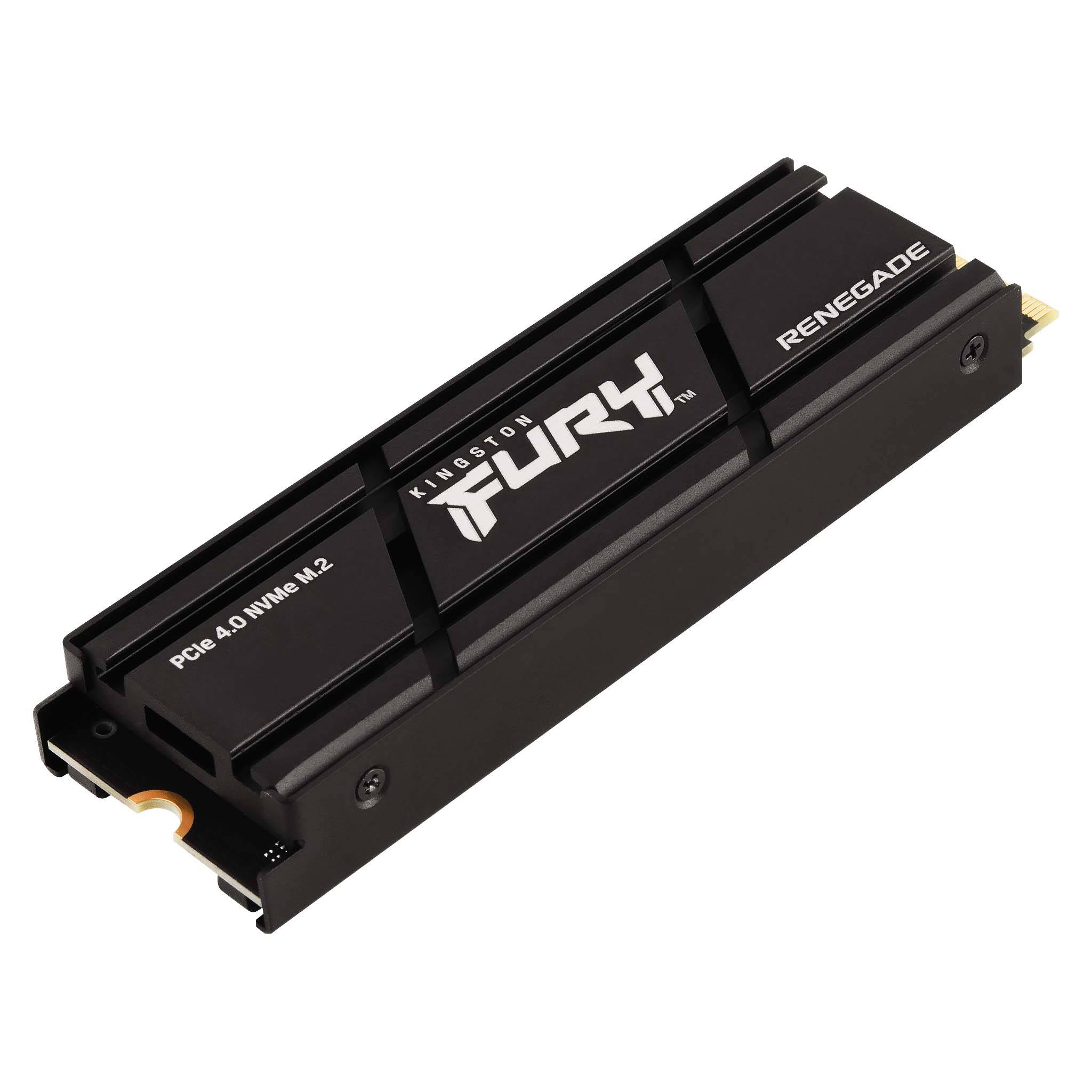 Kingston FURY Renegade 1TB PCIe 4.0 NVMe M.2 SSD FOR PC / PS5 WITH Heatsink