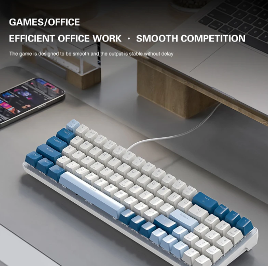 ZIYOULANG K78 78 Keys Mechanical Gaming Keyboard