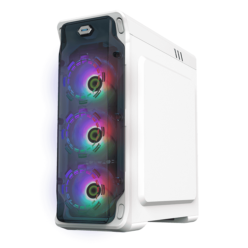 GAMEMAX Starlight FRGB White GAMING CASE