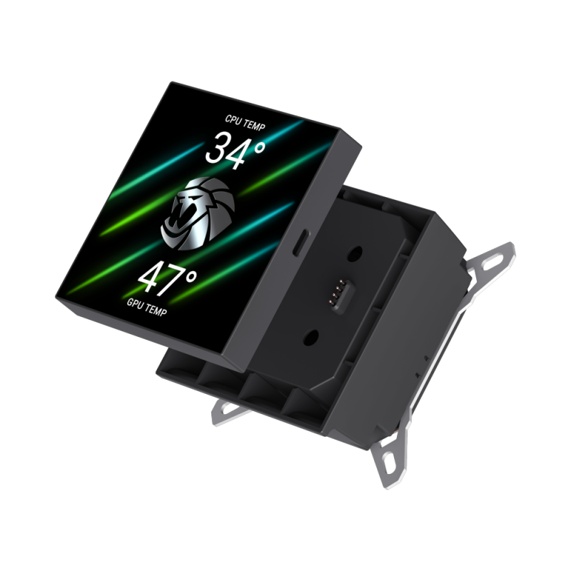 GAMEMAX GLACIER 360 LIQUID CPU COOLER  BLACK