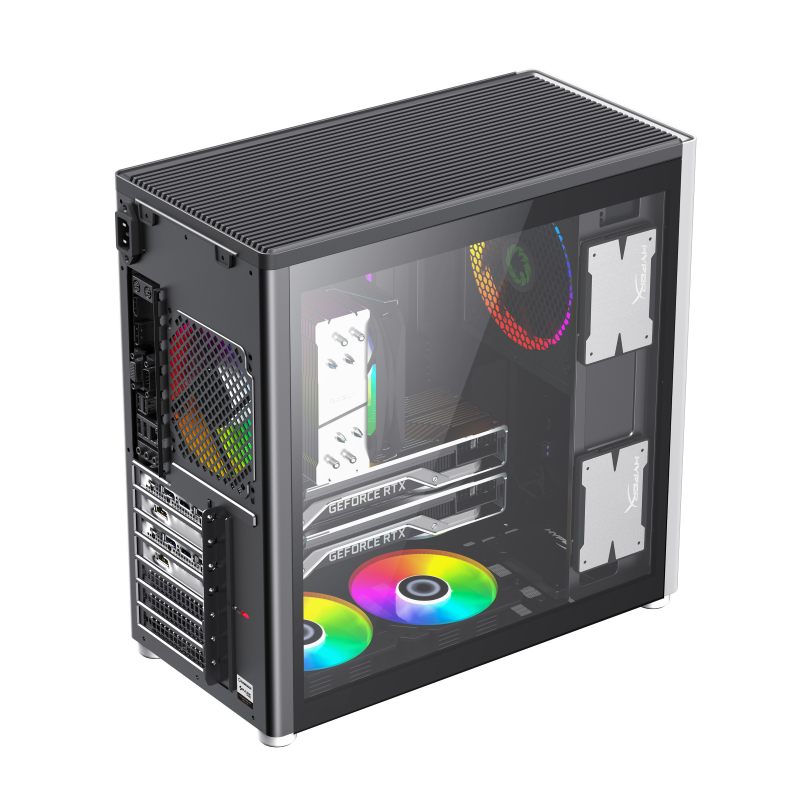 GAMEMAX Spark Pro BK/WT GAMING CASE