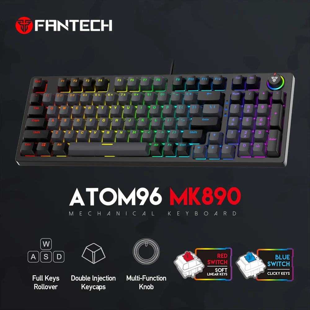 Fantech Atom96 MK890 Mechanical Gaming Keyboard