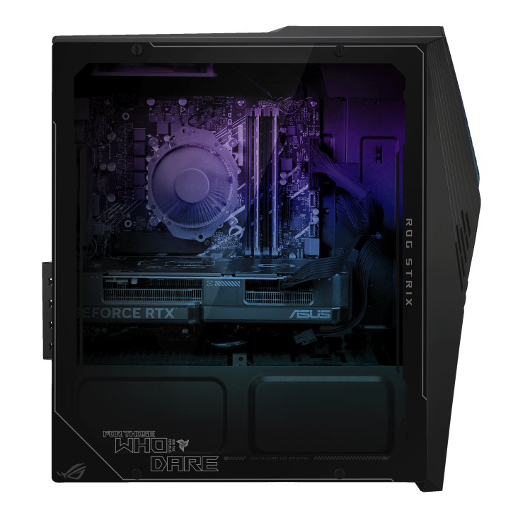 ASUS ROG G13CHR | Intel® Core™ i7-14700F Processor Air Cooler, NVIDIA® GeForce® RTX 4070 DUAL 12GB GDDR6X 32GB DDR5 Gaming Desktop