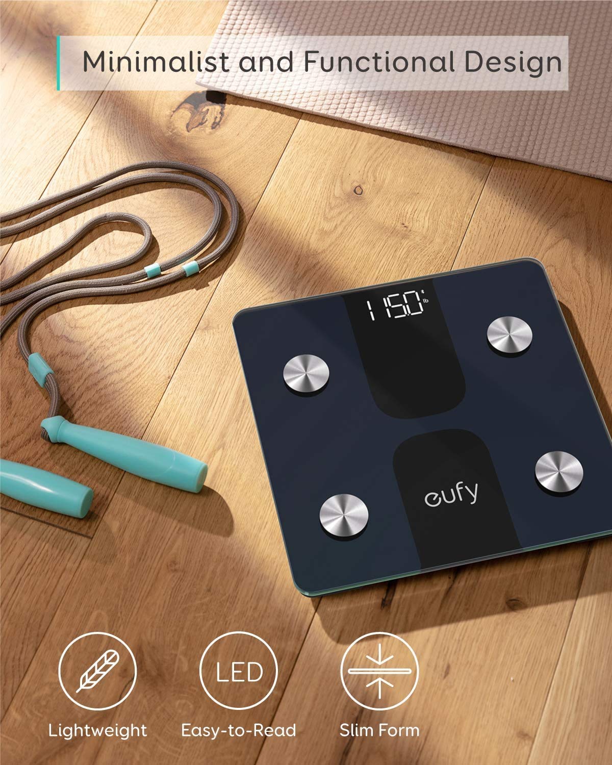 Eufy Smart Scale C1 Black / white