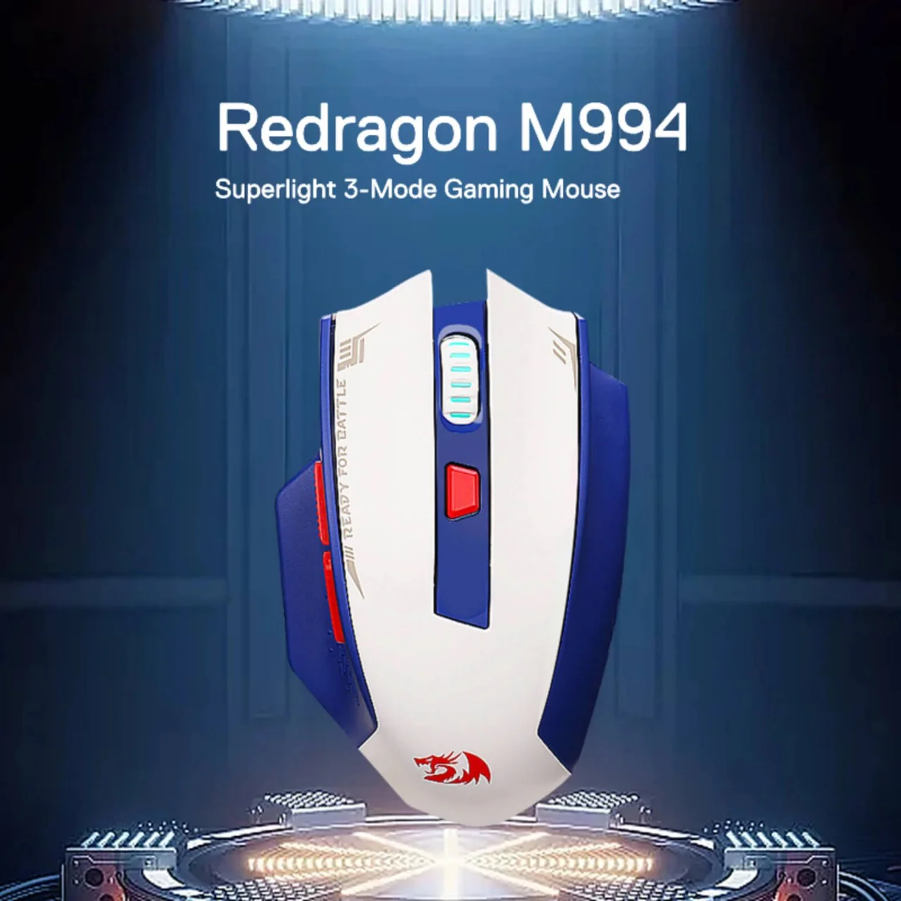 REDRAGON WOKI M994 WBR SUPERLIGHT 60G WIRELESS GAMING MOUSE