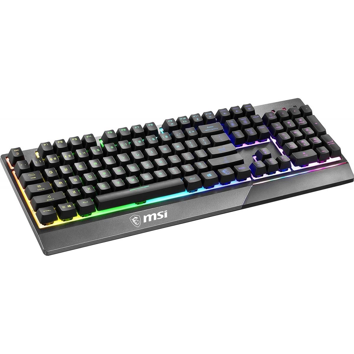 MSI Vigor GK30 RGB 6-Zone RGB Lighting Gaming Keyboard