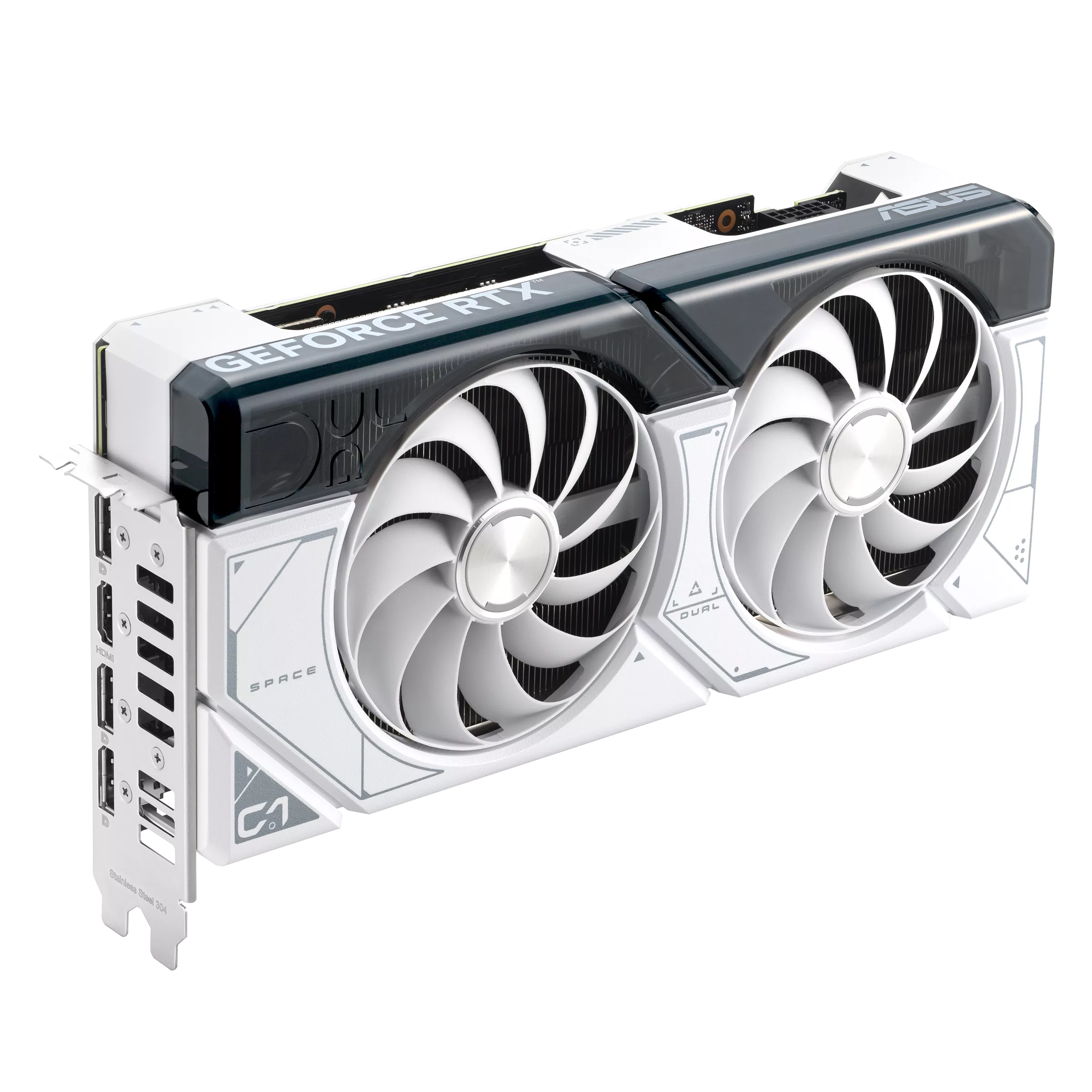 ASUS Dual GeForce RTX™ 4070 SUPER White OC Edition 12GB GDDR6X - Graphics Card