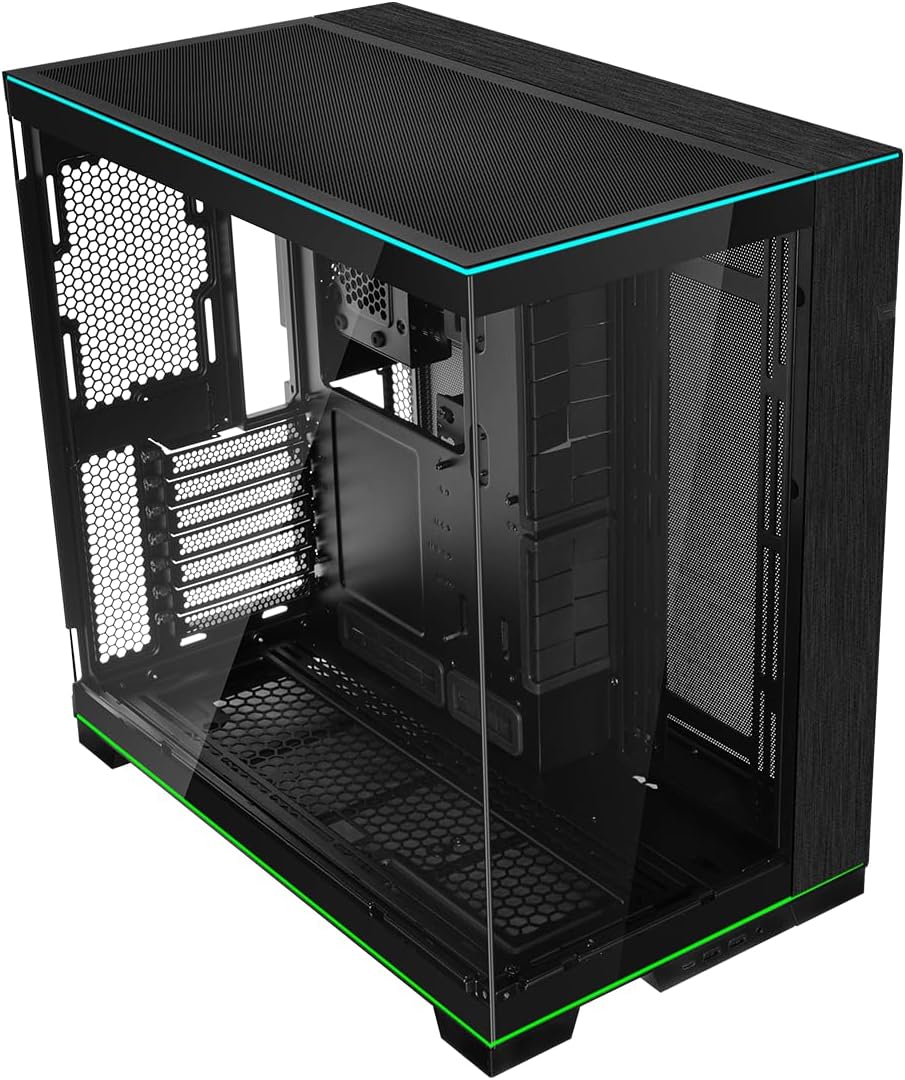 Lian Li O11 Dynamic EVO RGB Edition (Black) Mid Tower 2 Sided Tempered Glass Gaming Case