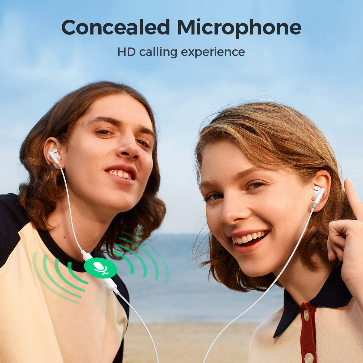 JOYROOM JR-EW01 Half -Ear wired Earphones