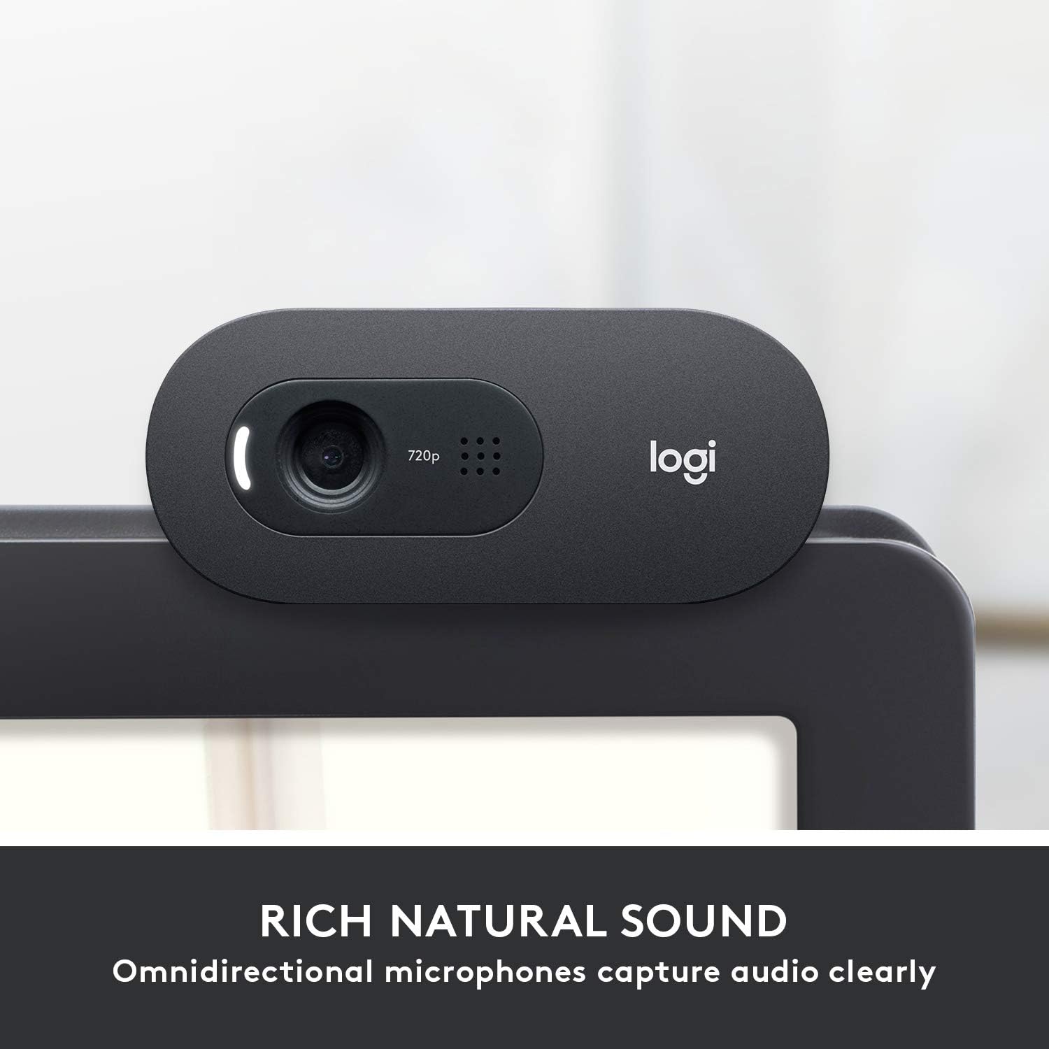 Logitech C505 Webcam - 720p HD External USB