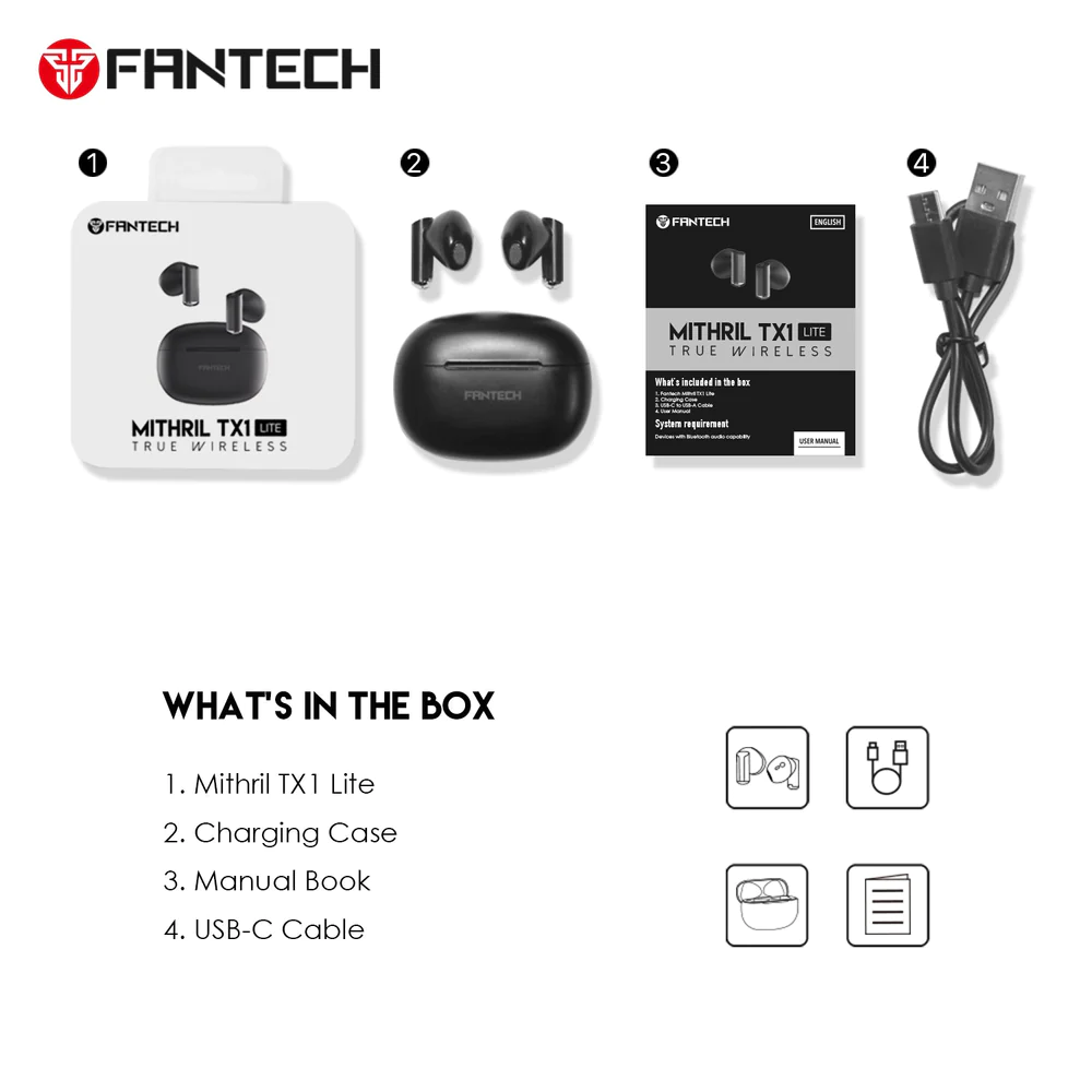 Fantech Mithril TX1 Lite TWS Earbuds