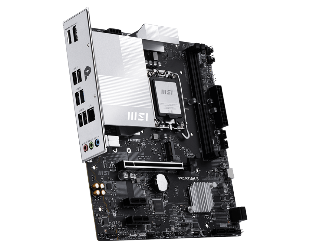 MSI PRO H810M-B Intel® Core™ Ultra Processors (Series 2) LGA 1851 Motherboard