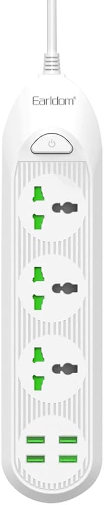 Earldom ES-SC03 Power Socket 4USB 2500W Earldom ES-SC03 Power Socket 4USB 2500W