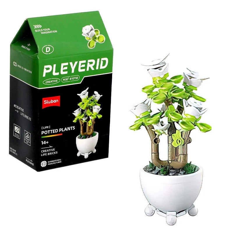 Sluban - PLEYERID-Potted Plants (GR-D) Sluban - PLEYERID-Potted Plants (GR-D)