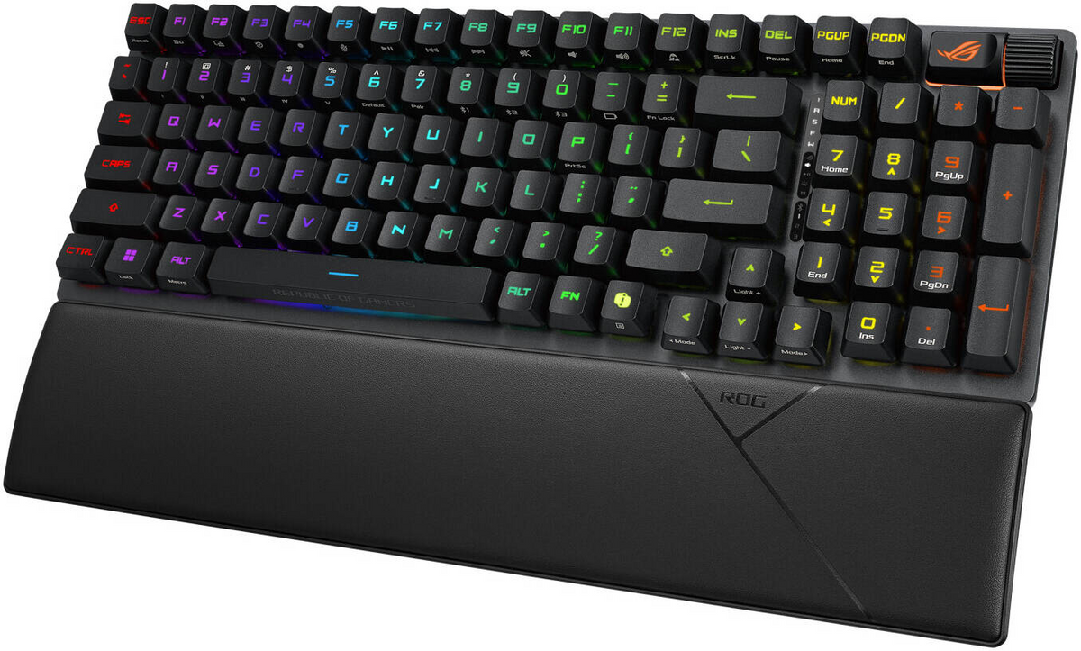 Asus ROG STRIX X902 SCOPE II 96 RX WIRELESS OPTICAL MECHANICAL GAMING KEYBOARD - BLACK