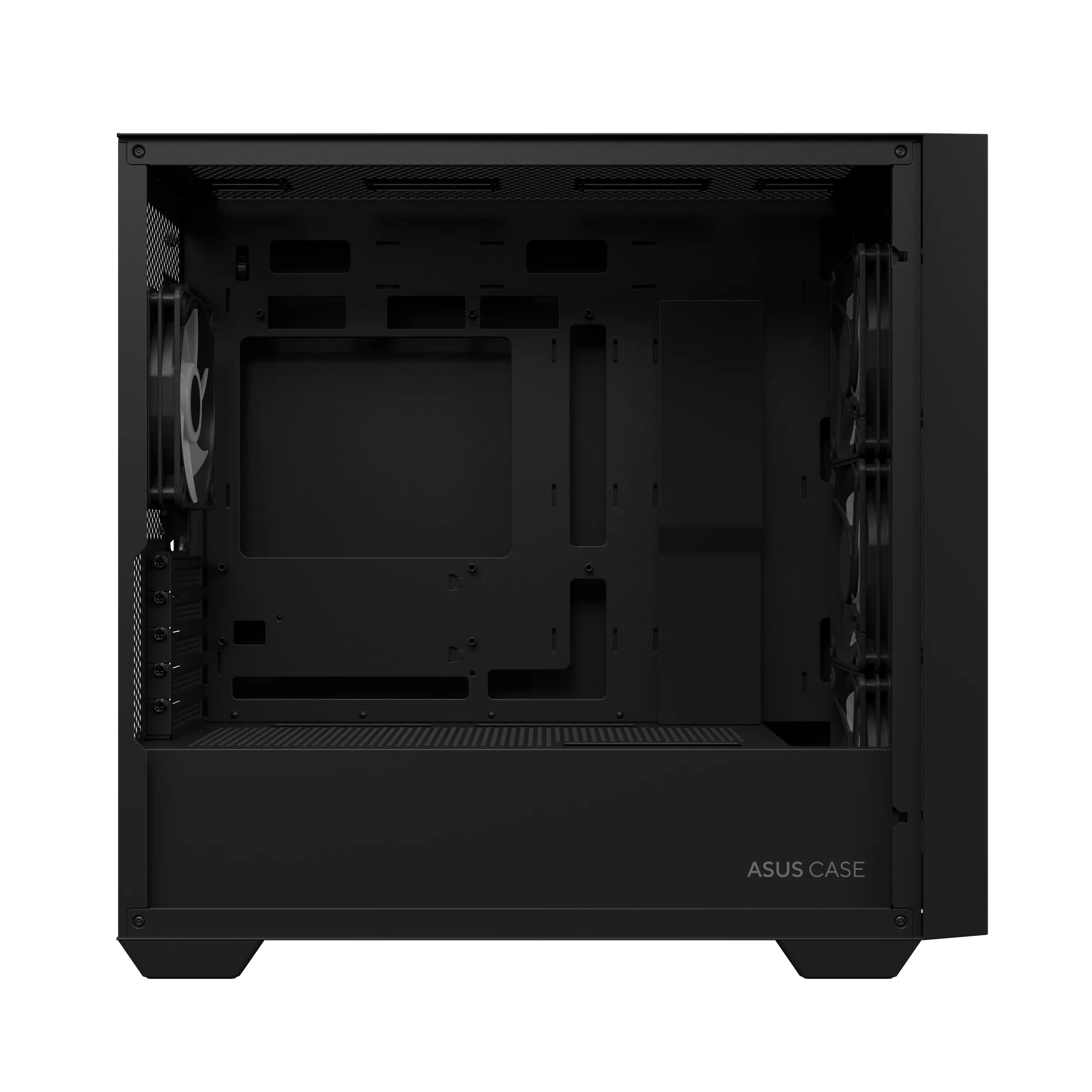 ASUS A21 PLUS microATX Support for hidden-connector motherboardsARGB fans GAMING CASE