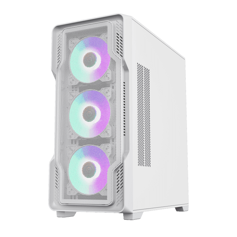 GameMax Siege White E-ATX Mid-Tower Gaming Case