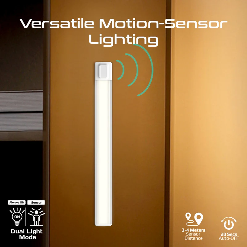 Promate Lumia-40 40cm Rechargeable Light Strip with Motion Sensor