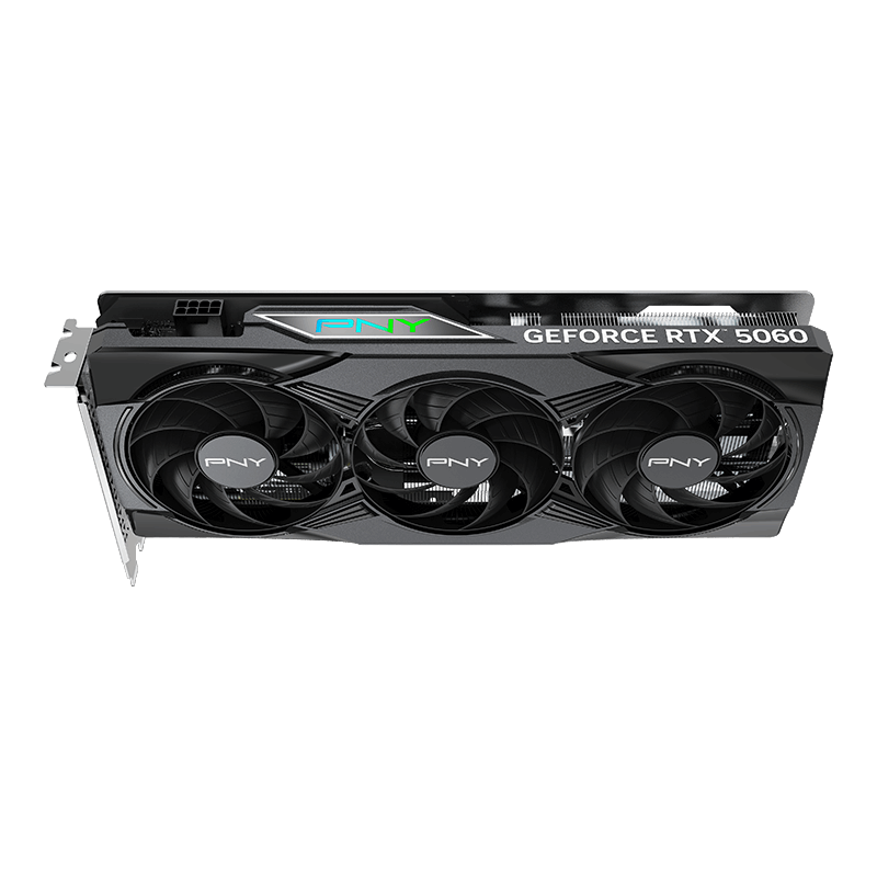 PNY GeForce RTX™ 5060 ARGB EPIC-X RGB™ Overclocked Triple Fan Graphics Card
