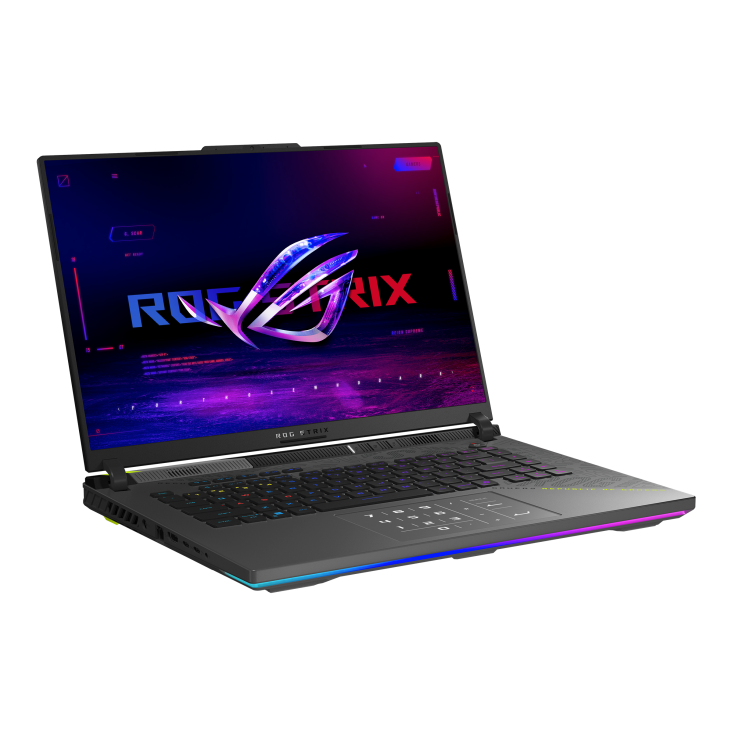 ASUS ROG Strix G16 AMD Ryzen 9 9955HX3D 144MB Cache Processor Up to 5.4GHz NVIDIA GeForce RTX 5070 Ti Laptop GPU 12GB GDDR7 32GB DDR5 16
