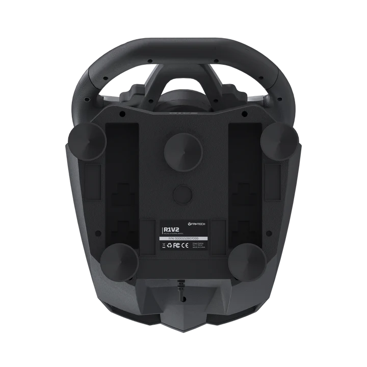 FANTECH R1V2 RACING STEERING WHEEL BLACK