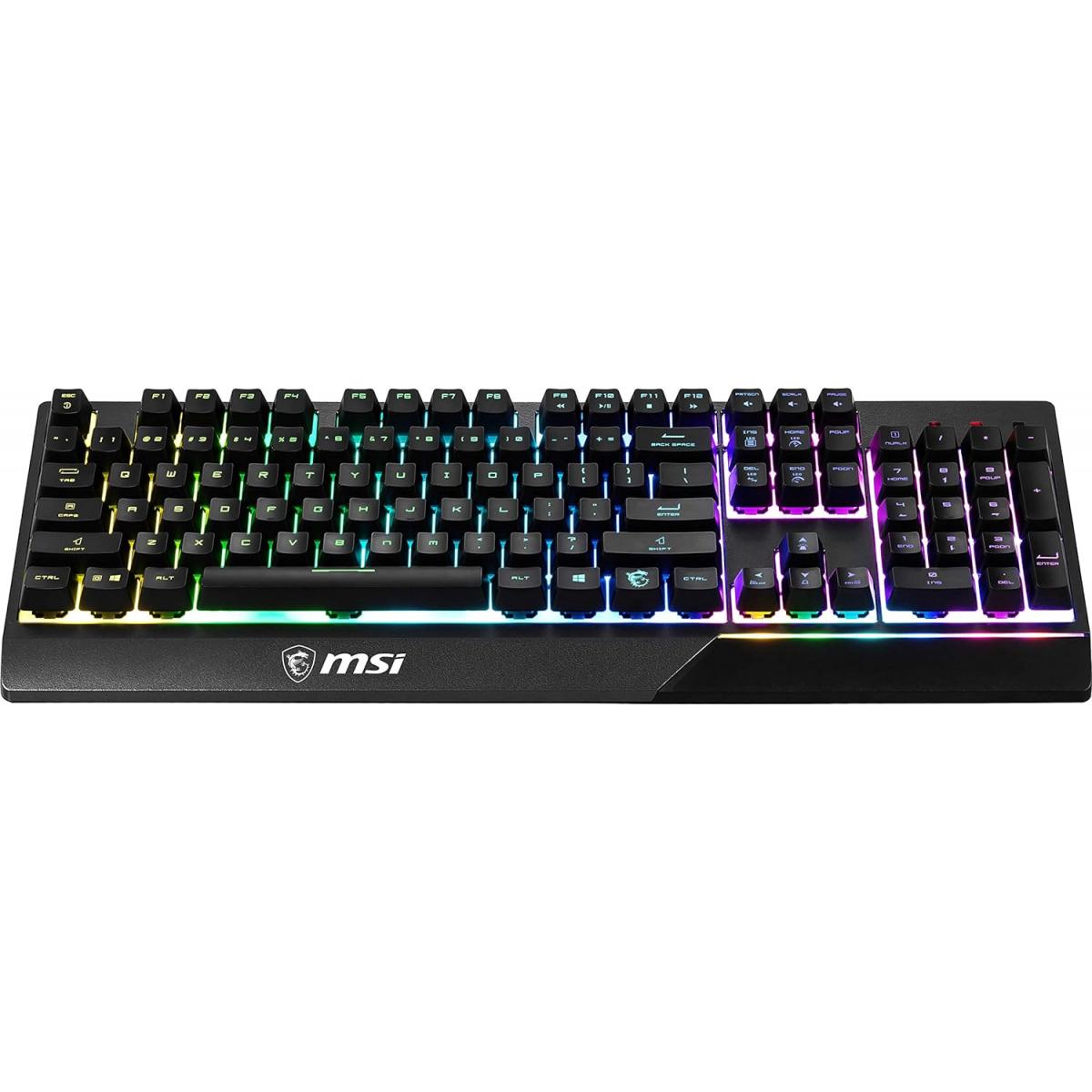 MSI Vigor GK30 RGB 6-Zone RGB Lighting Gaming Keyboard