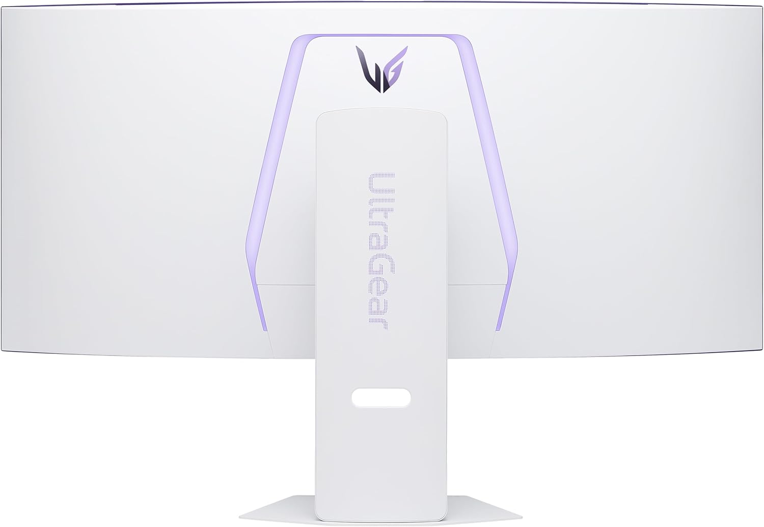 LG UltraGear 39GX90SA-W 39” OLED WQHD 240Hz G-SYNC Compatible FreeSync Premium webOS Curved Gaming Monitor