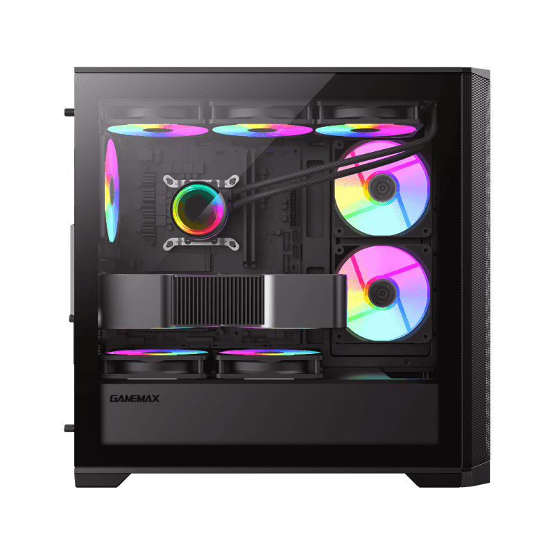 GAMEMAX Destroyer MB MATX Mesh Black GAMING CASE