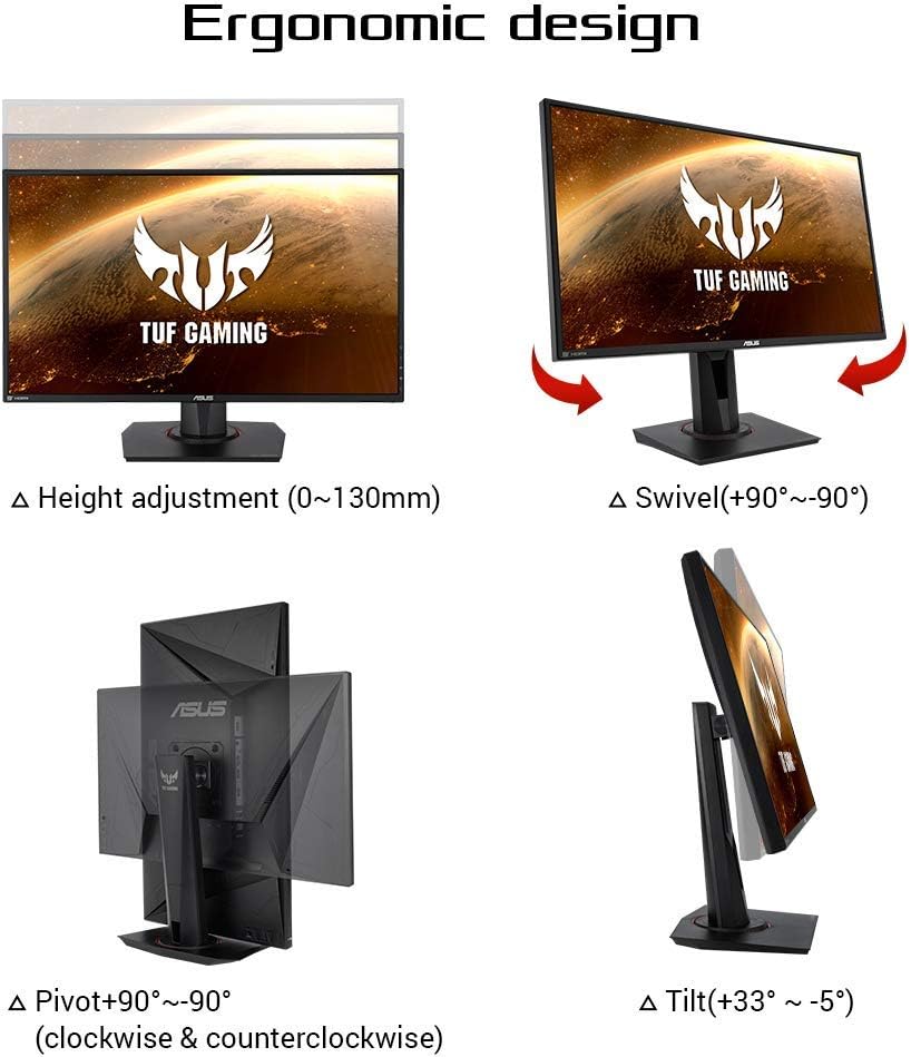 ASUS TUF Gaming VG279QM  27 inch FullHD (1920 x 1080), Fast IPS, 280Hz Gaming Monitor