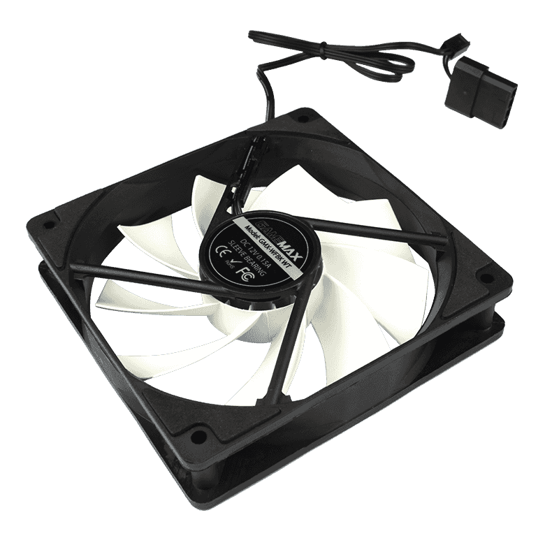 GAMEMAX SUPER COOLING BLACK CASE FAN 12CM