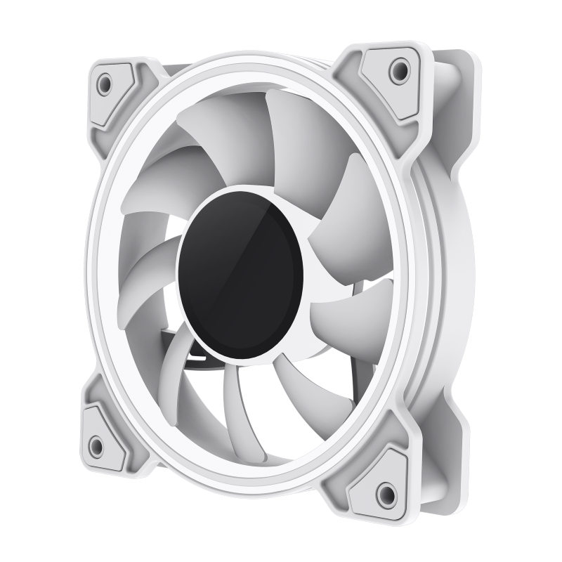 GAMEMAX Dual Ring Infinity WHITE FAN ARGB