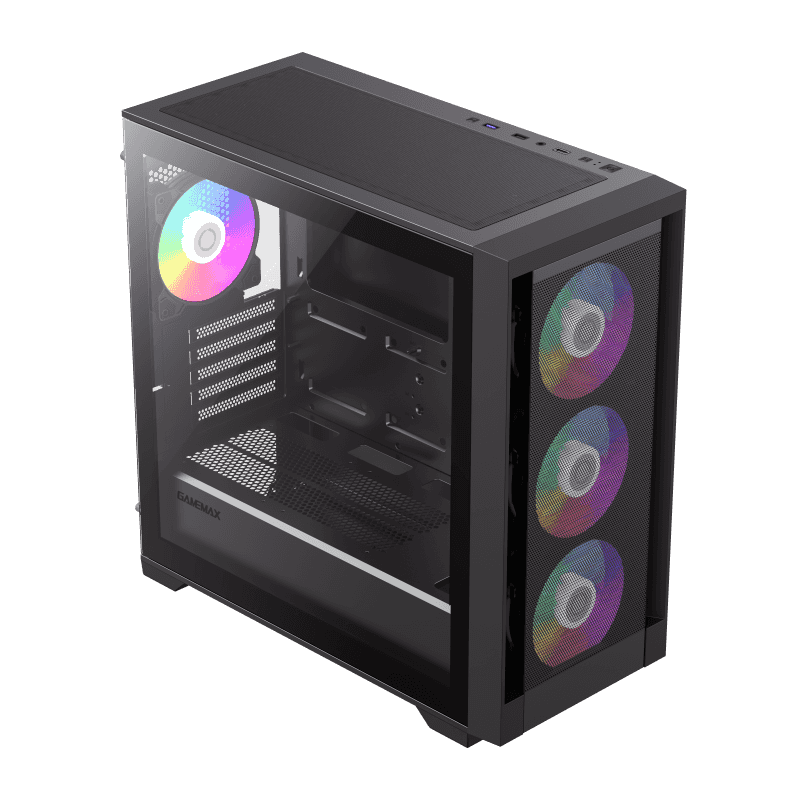 GAMEMAX Defender Mesh MATX RGB GAMING CASE