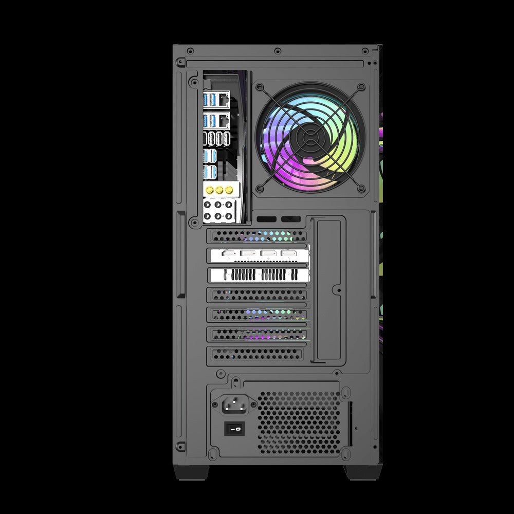 DARKFLASH DS900 Mesh ATX PC Gaming Case / Black