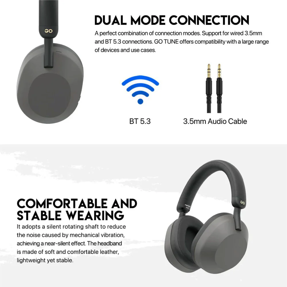 Fantech WH06 Go Tune Wired & Wireless Blutooth Headset