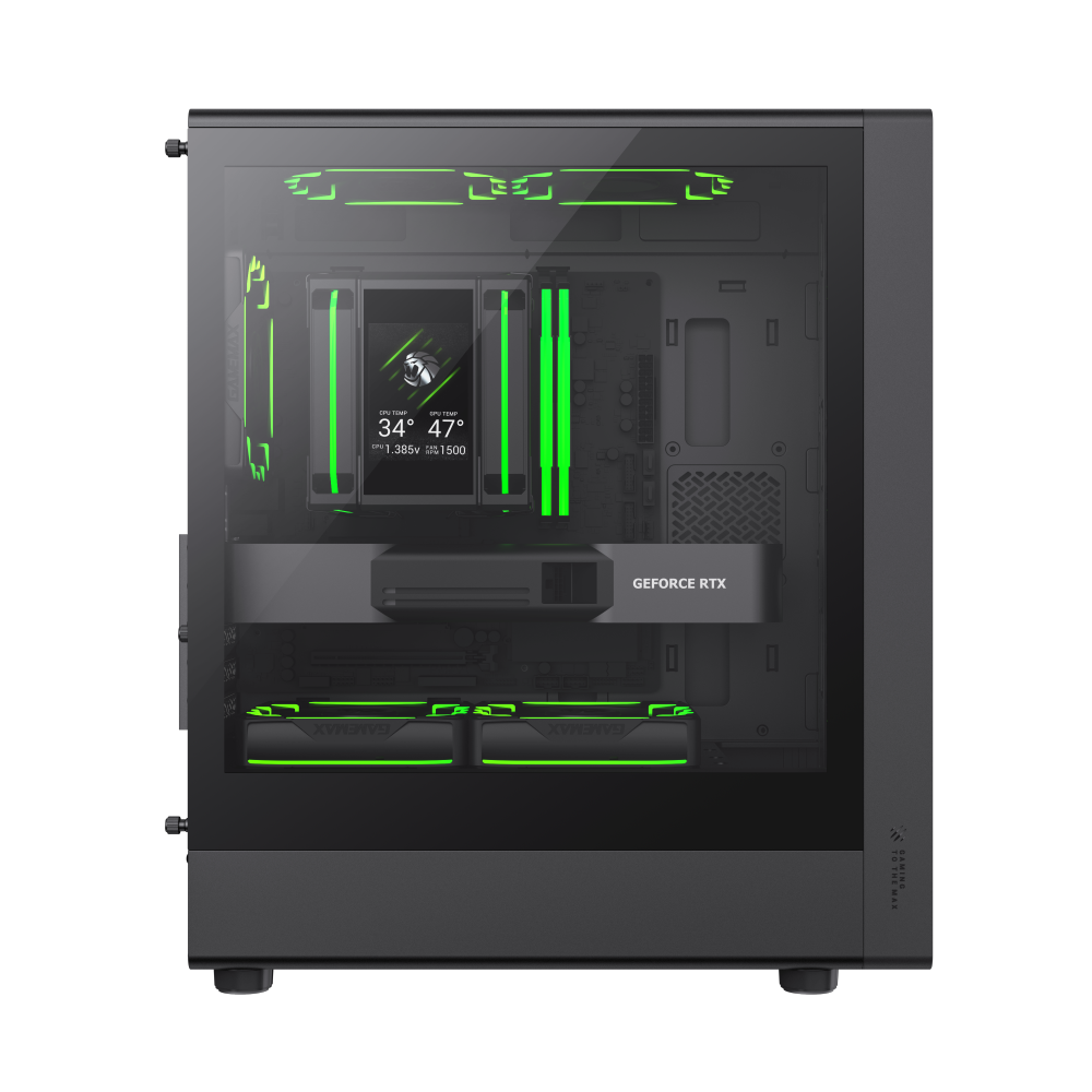 GAMEMAX AERIS 330 GB (BLACK) MATX GAMING CASE