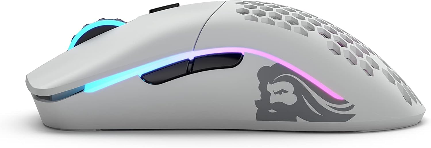 Glorious Model O Wireless RGB Gaming Mouse - Matte White