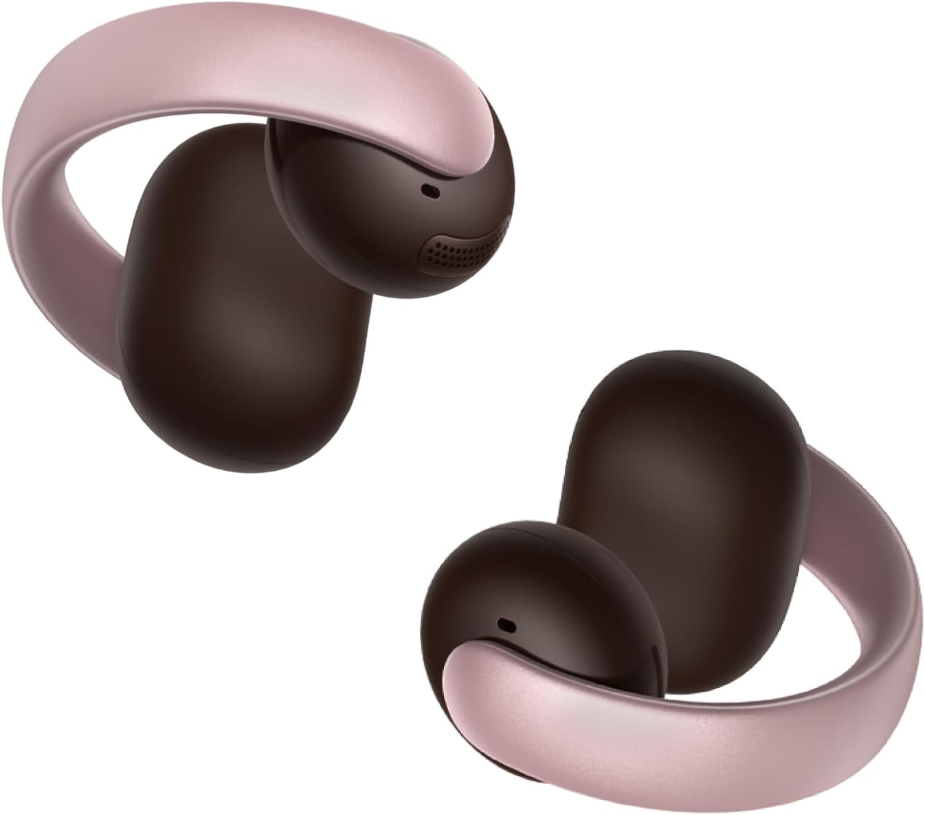 Soundcore AeroClip Open-Ear Clip-On Wireless Earbuds — Pink