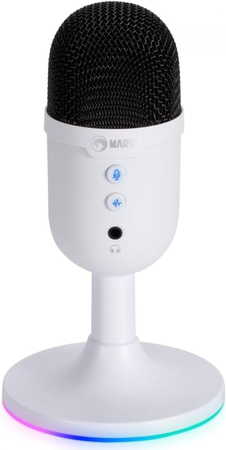 MARVO BLAST 40 WHITE MIC