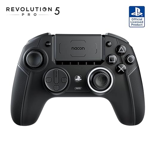 Nacon - Revolution 5 Pro Wireless Controller for PS5, PS4 and PC - Black