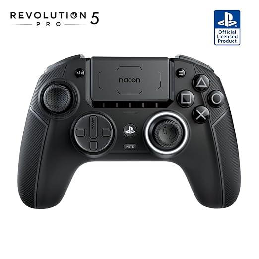 Nacon - Revolution 5 Pro Wireless Controller for PS5, PS4 and PC - Black Nacon - Revolution 5 Pro Wireless Controller for PS5, PS4 and PC - Black