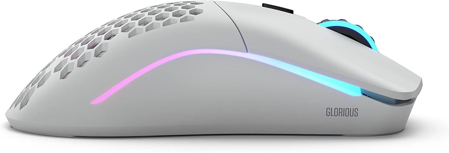 Glorious Model O Wireless RGB Gaming Mouse - Matte White