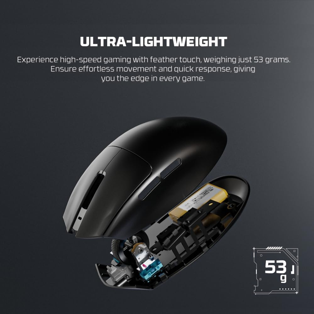 Fantech ARIA XD7V2 Wireless Gaming Mouse - Red