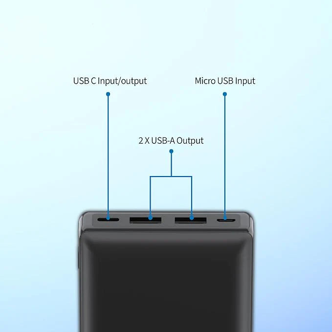 Philips DLP7721C/00 Power Bank 20K, 20W Black
