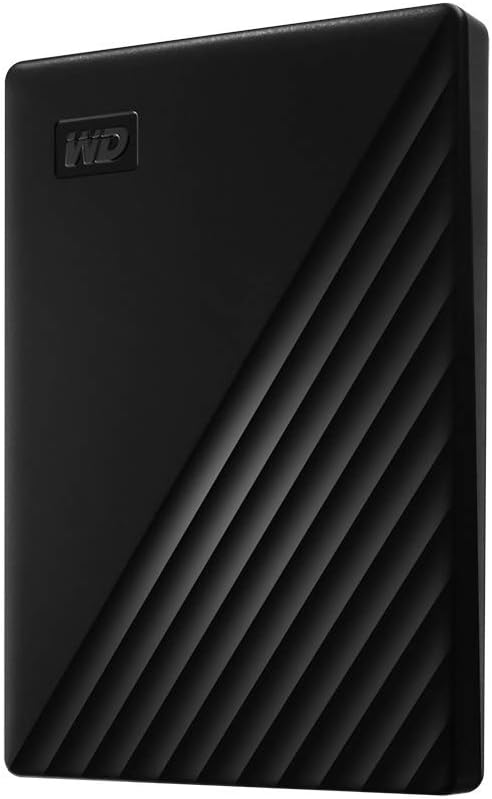 WD 2TB My Passport Portable External Hard Drive - Black