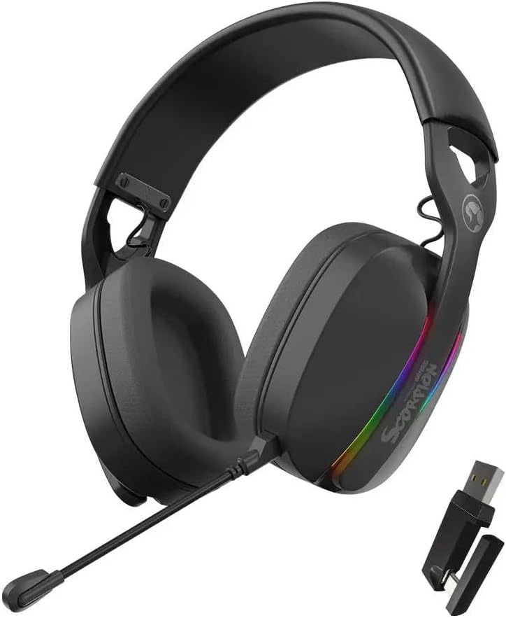 Marvo HG9086W Wireless Gaming Headset - Black Marvo HG9086W Wireless Gaming Headset - Black
