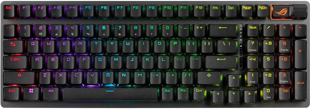 Asus ROG STRIX X901 SCOPE II 96 WIRELESS MECHANICAL GAMING KEYBOARD - BLACK