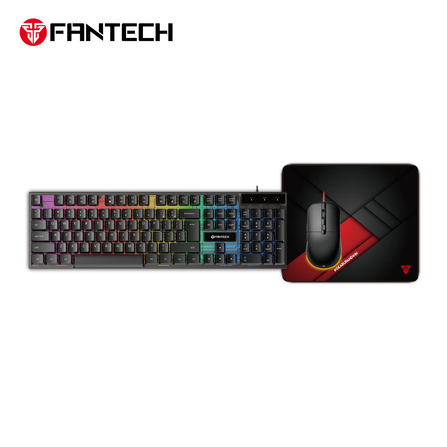 FANTECH P31 HERO BUNDLE GAMING SET (KEYBOAR+MOUSE+PAD)