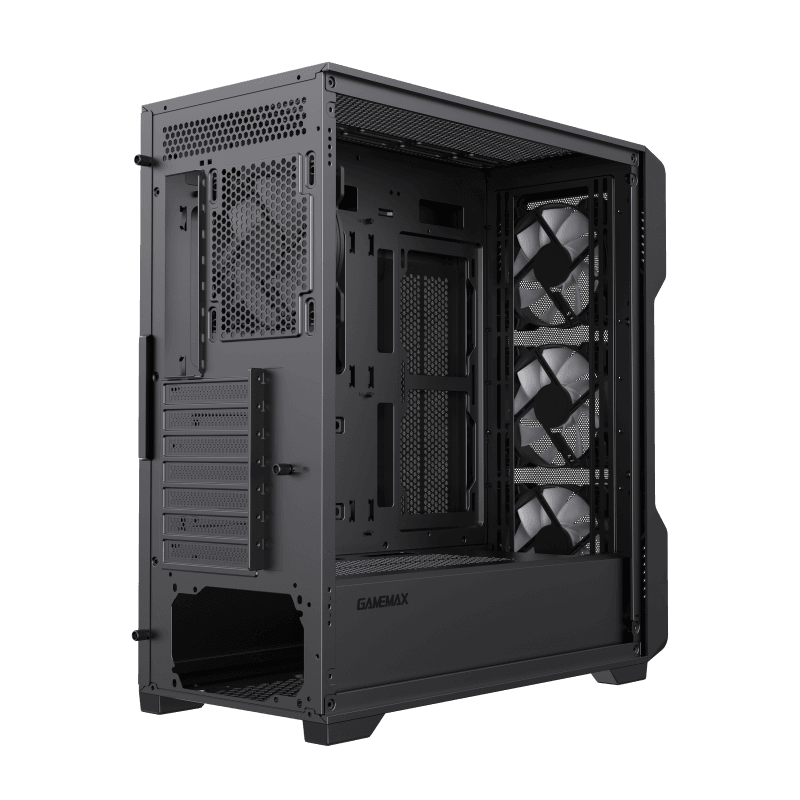 GameMax Siege Black E-ATX Mid-Tower Gaming Case