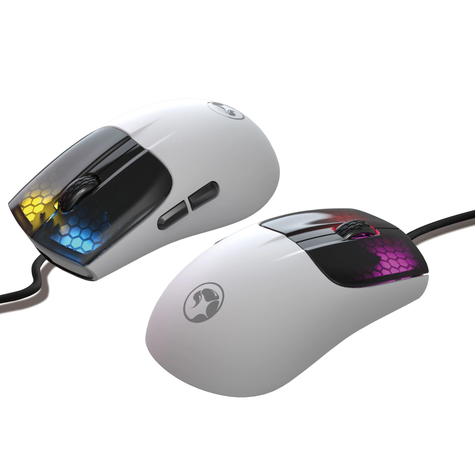 Marvo M727 Lightweight Gaming Mouse White